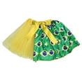 thumbnail image 1 of Petitebelle Brazil Theme Girl Tulle Tutu 1-10y (Yellow/Flag, 5-10 Years), 1 of 1