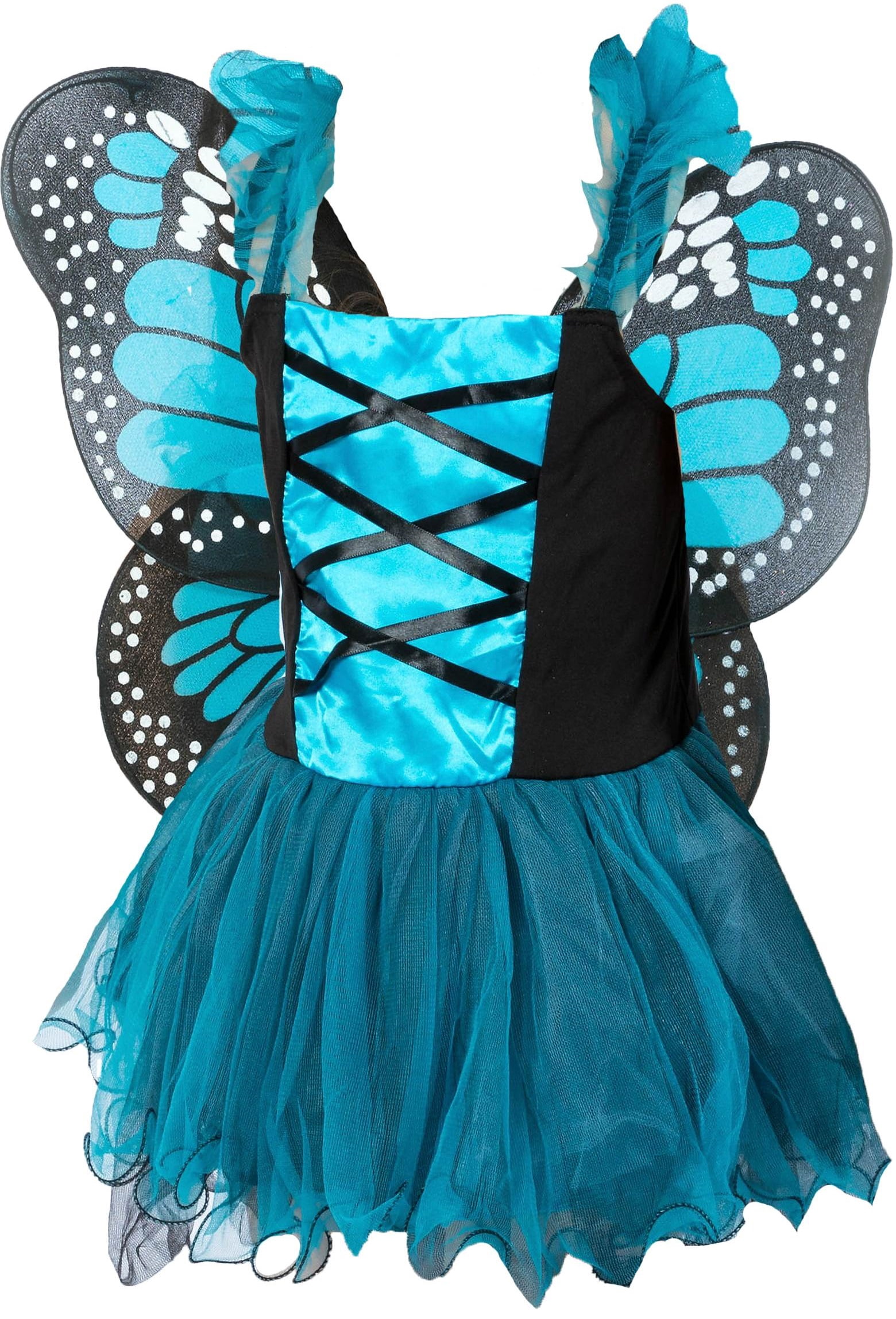 Petitebella Fairy Costume Dress For Girls 1-10 Years - Includes Dress & Wings, Polyester, 5 Sizes - View #2
