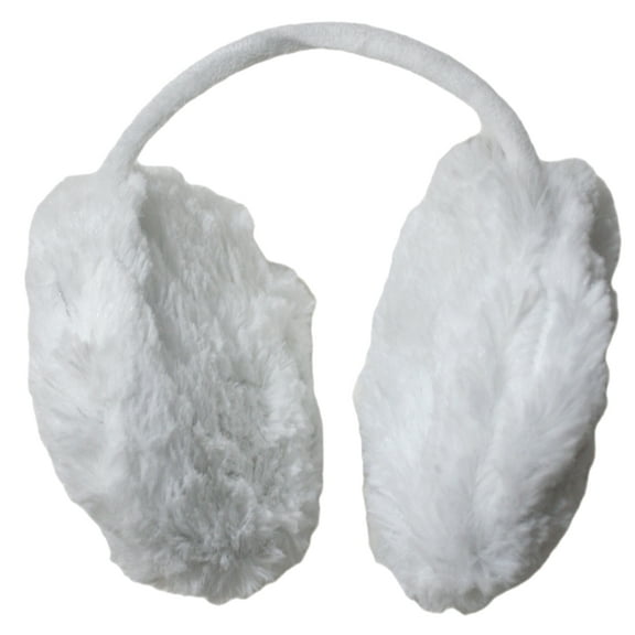 Petitebelle Faux Fur Children Warm Earmuffs (White, One Size)