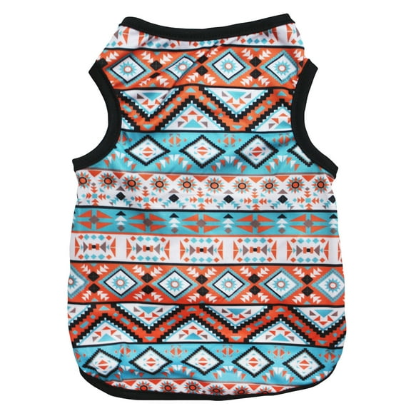 Petitebelle Geometry Pattern Puppy Dog Shirt (Geometry-1, Medium)