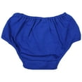 thumbnail image 1 of Petitebelle Plain Color Cotton Toddler Baby Bloomer 6-24m (Royal Blue, One Size, 1pc), 1 of 1