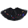 thumbnail image 1 of Petitebelle Single Color Butterfly Led Lights Girl Tulle Tutu 1-10y (Black, 5-10 Years), 1 of 2