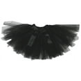 thumbnail image 1 of Petitebelle Single Color Lady Tulle Tutu (Black, One Size), 1 of 1