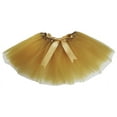 thumbnail image 1 of Petitebelle Single Color Lady Tulle Tutu (Gold, One Size), 1 of 1