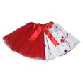 thumbnail image 1 of Petitebelle USA Theme Lady Tulle Tutu (Red/White Stars, One Size), 1 of 1