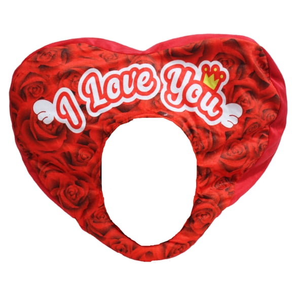 Petitebelle Valentine's Day I Love You Floral Rose Heart Costume Party Hat