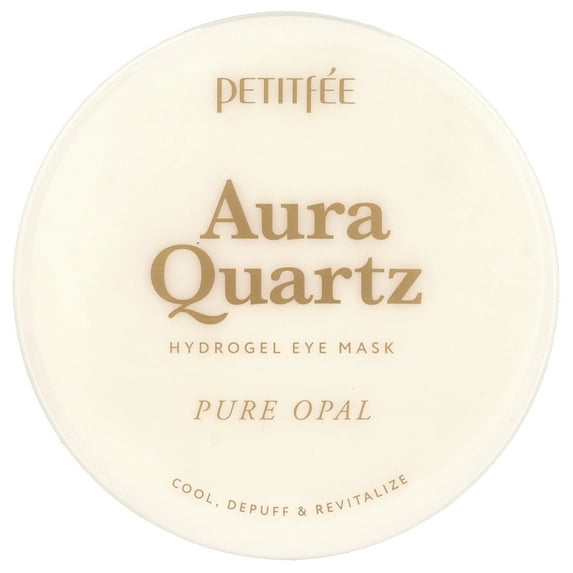 Petitfee Aura Quartz Hydrogel Eye Mask, 40 Patches