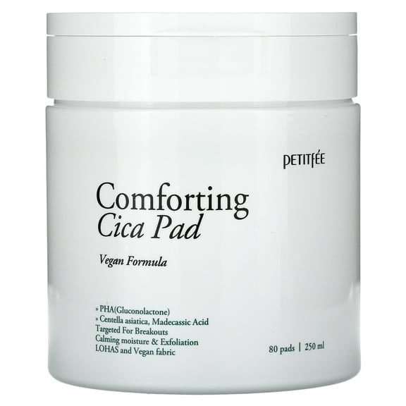 Petitfee Comforting Cica Pad, 80 Pads, 250 ml