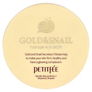 Petitfee Gold & Snail Hydrogel Eye Patch, 60 Pieces