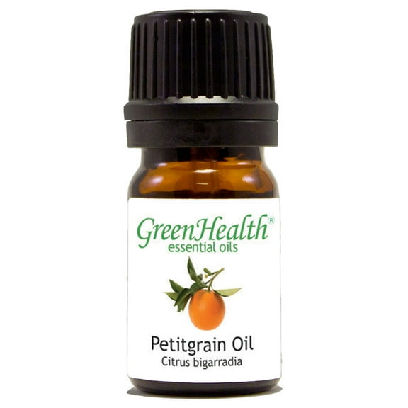 Petitgrain Essential Oil 1/6 fl oz (5 ml) Glass Bottle w/Euro Dropper 100% Pure Essential Oil