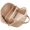 thumbnail image 1 of Petition Makeup Travel Bag, 180° Open Lay-Flat Cosmetic Case, Large Capacity Compartment Makeup Bag, Lightweight, Soft and Fashion for Bottles & Brushes, 1 of 8