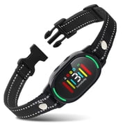 PetJoy Dog Bark Collar Dog Shock Collar for Large Dogs 8-120lbs Auto Anti Bark Collar Shock Anti Barking Training Collar with Beep,Vibration,Shook,Black