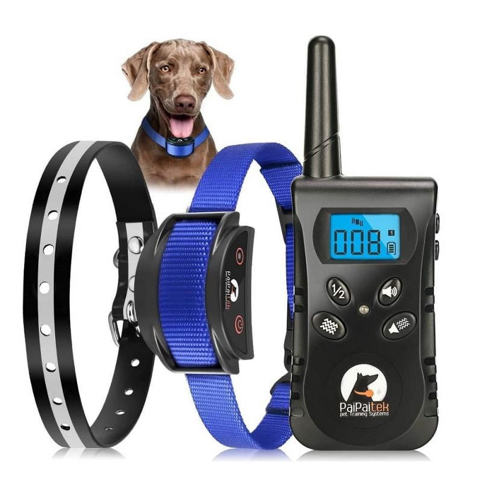 Petjoy Small Dog Trainer Collar, No Shock, Waterproof, Rechargeable ...