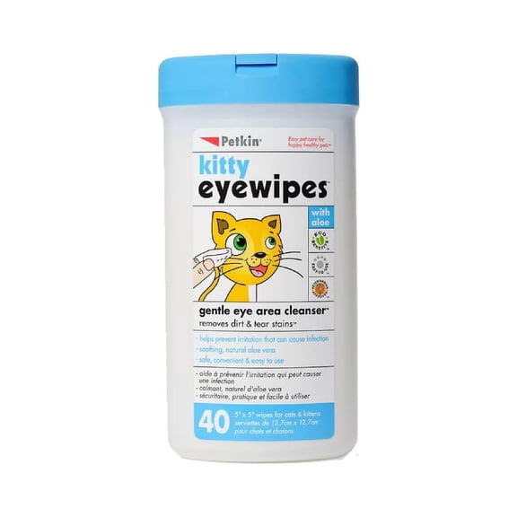 Petkin - Kitty Eyewipes (40ct)