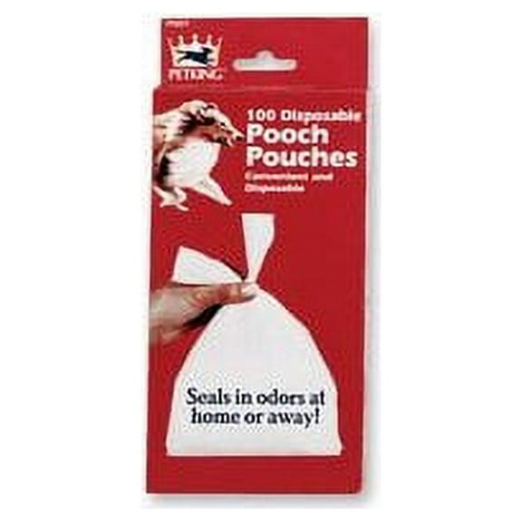 Petking 100 Disposable Pooch Pouches