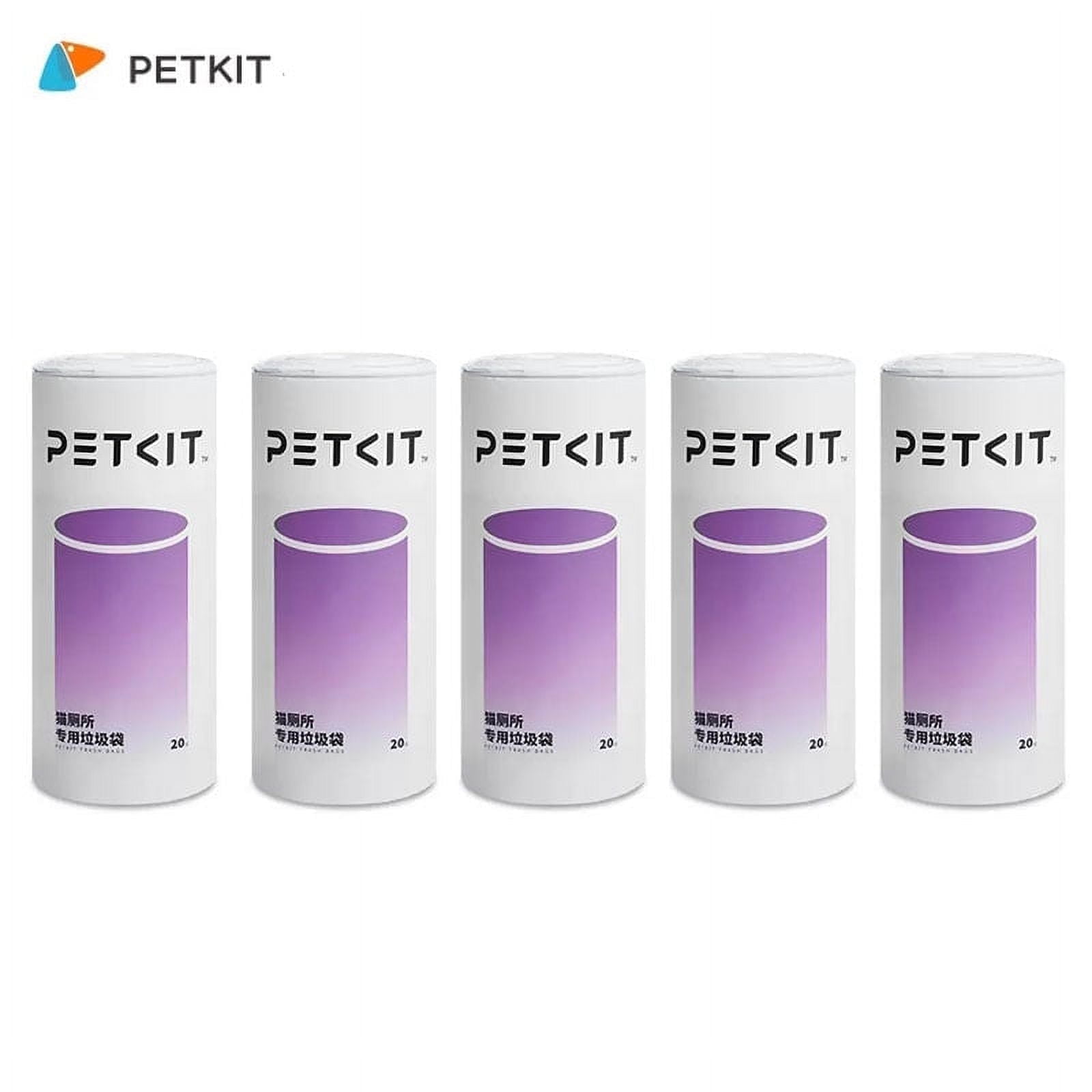 Petkit Poop Bag For Purax PuraMax Automatic Cat Litter Box 5 Rollers Bags with Handle Hand Free Dirty For Litter Box Pan