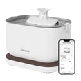 thumbnail image 1 of Petlibro Dockstream Cat Water Fountain, 2.5L/84oz Automatic Water Dispenser with 2.4G Wi-Fi App Control & Stainless Steel Tray for Indoor Cats, 1 of 6