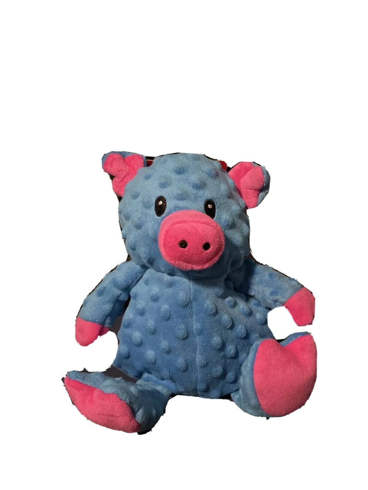 Petlou Inc. 12’’Dotty Friends Pig Squeaky/Grunter Dog Toy