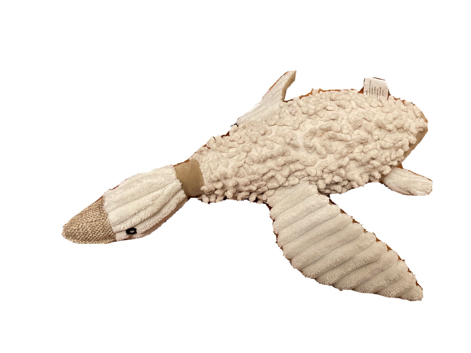 Petlou Inc. ~ 12’’ Natural Mallard Duck ~ Squeaky Dog Toy