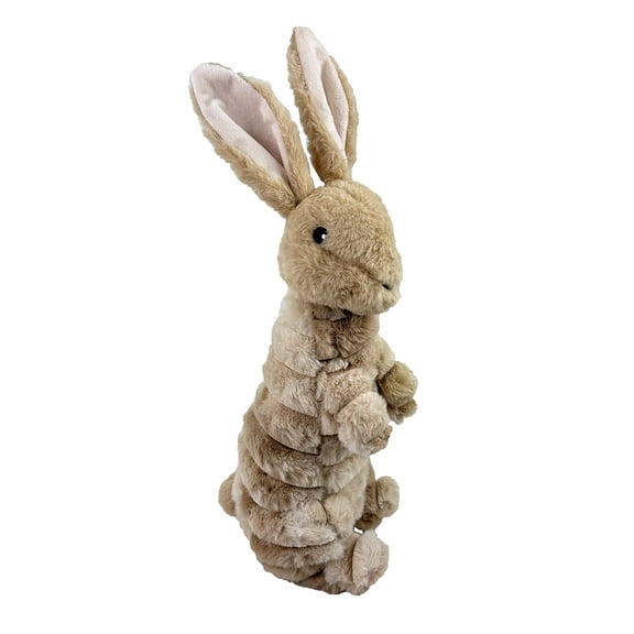Petlou Squeaky Dog Toy Trapped Bunny 19 Inch