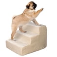 thumbnail image 1 of Petmaker M320103 High Density Foam 3 Tier Pet Steps, Tan, 1 of 6