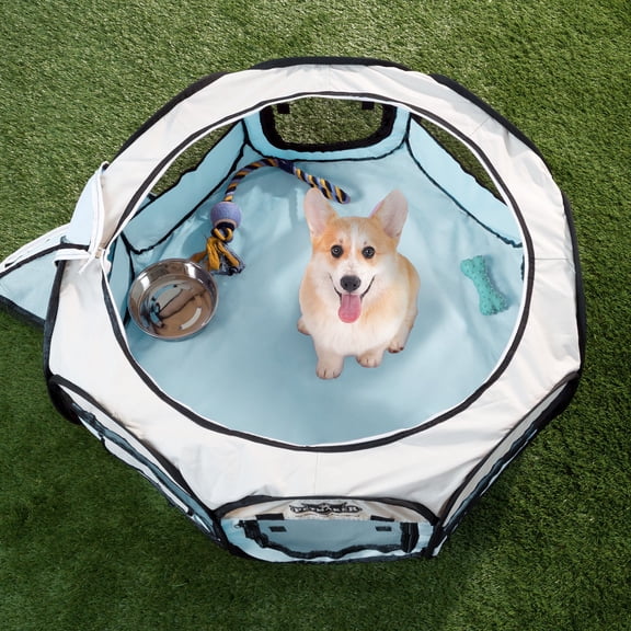 Petmaker Portable Pop Up Pet Play Pen with Carrying Bag