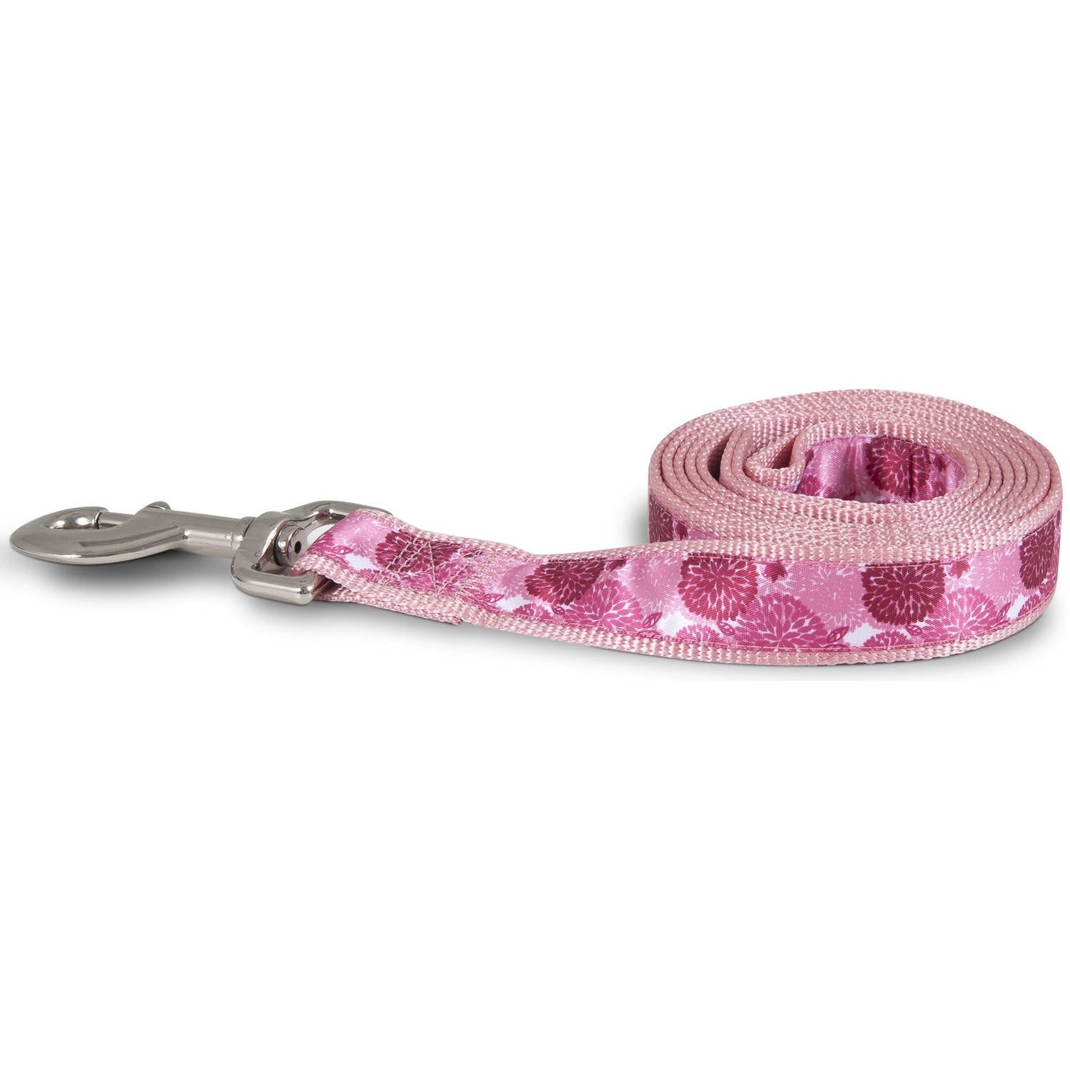 dogzilla 11467 1" X 6' Pink Flower Leash