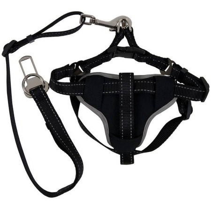Petmate 11478 The Ultimate Travel Harness For Pets Large Black