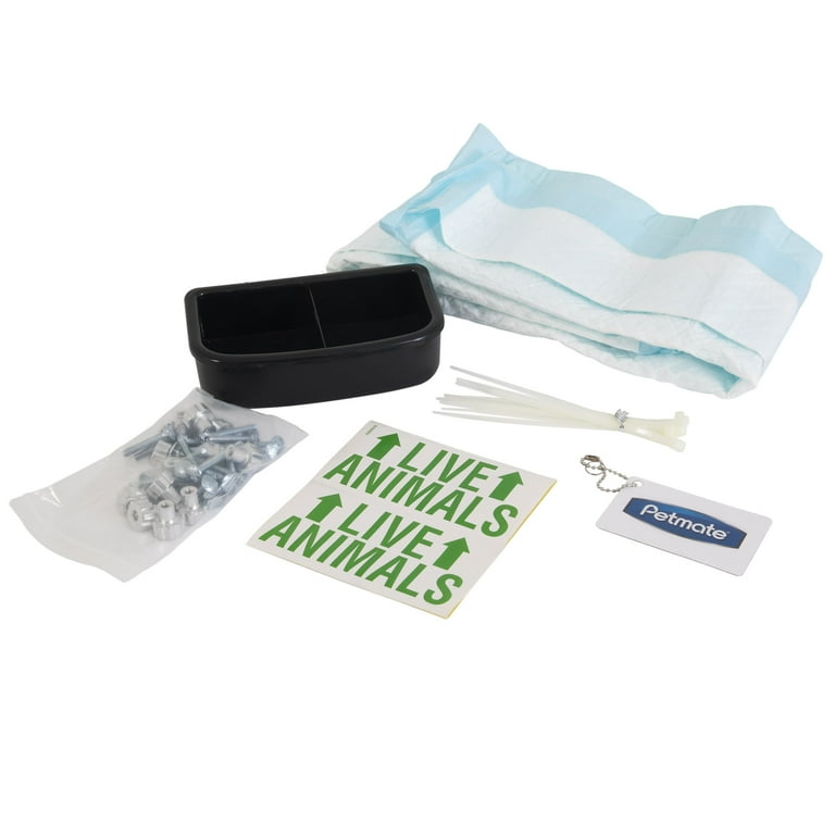 Petmate Dog Kennel Airline IATA Travel Essentials Kit for Pets for Airline Travel 1 Pack