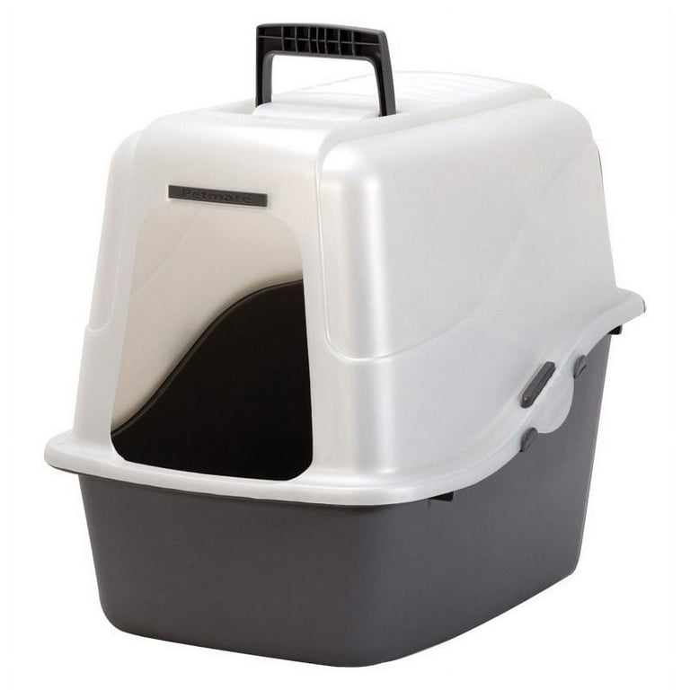 Petmate covered litter box hot sale