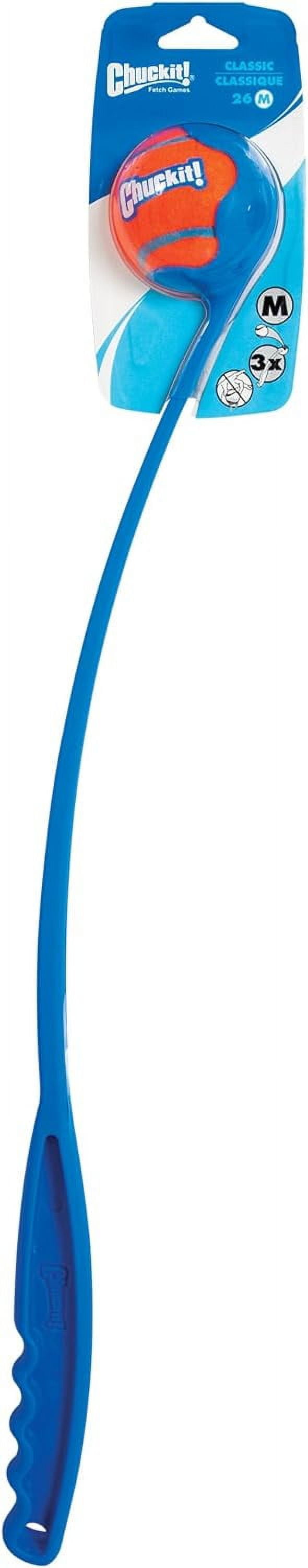 Chuckit Classic 26M Ball Launcher Fetch Dog Toy 26 Handle Includes Medium 2.5 Ball for Dogs 20 60 lb Walmart