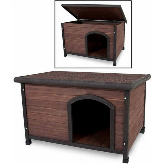 Petmate Doskocil Co Inc 25039 '40.8" X 26.04" X 27.6" Ruff Hauz® Peak Roof Dog House