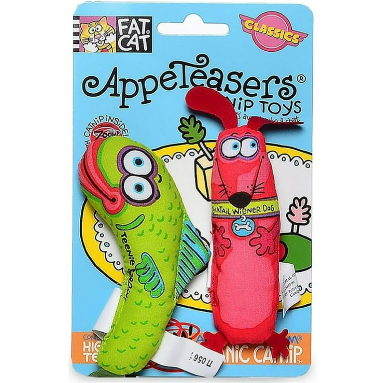 FATCAT CLASSICS APPETEASERS CATNIP TOYS FATCAT CLASSICS APPETEASERS CATNIP TOYS