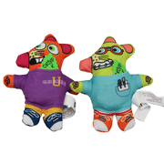 Petmate FatCat Pack Rats Catnip Cat Toys, 2-Pack Plush Cat Toys