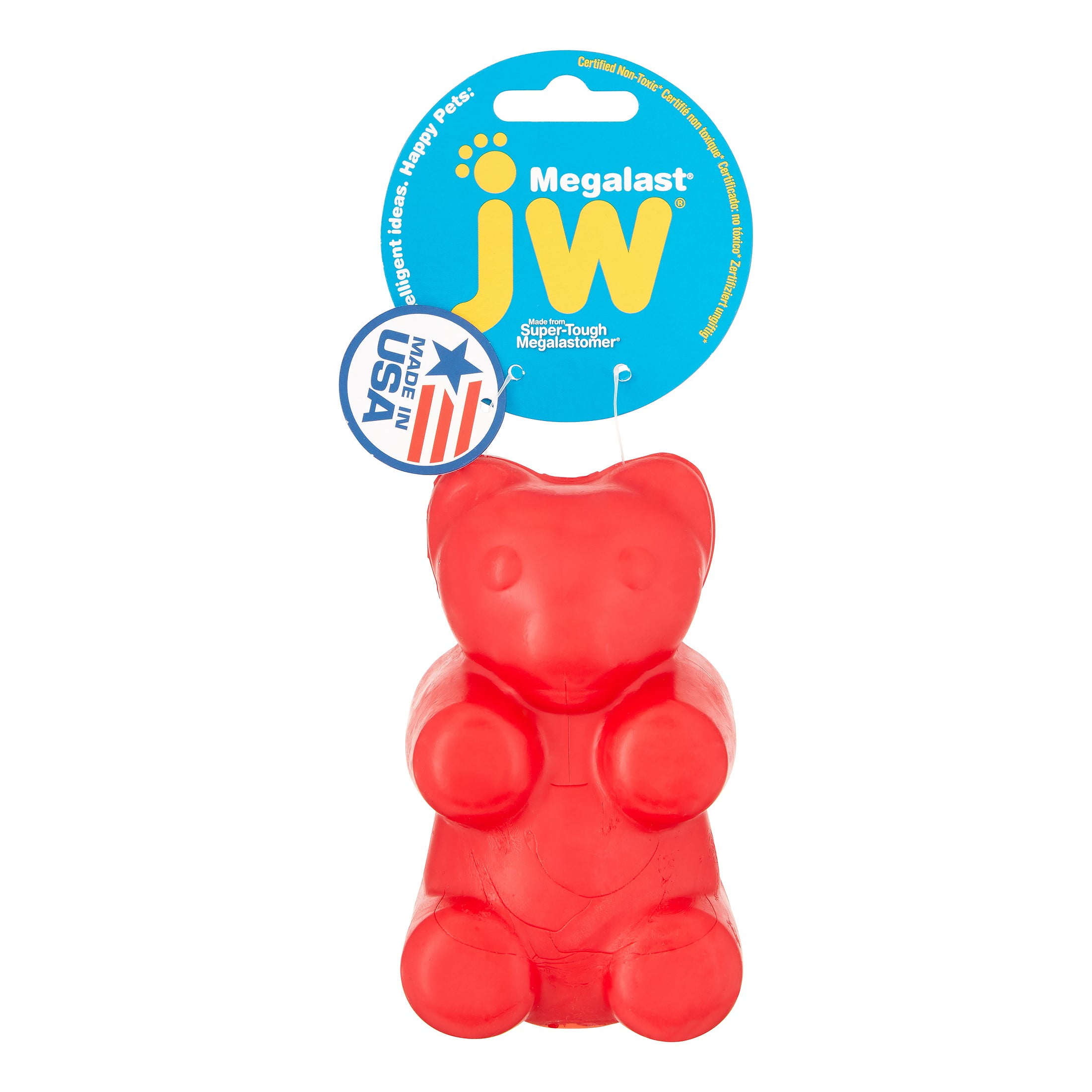 Petmate JW Megalast Bear Dog Toy, Large