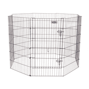 Petmate Looped Wire Exercise Dog Pen with Door, 42"