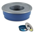 thumbnail image 1 of Petmate No Spill Durable Pet Bowl for Water and Food, for Dogs and Cats, 48 oz, Blue, 1 of 5