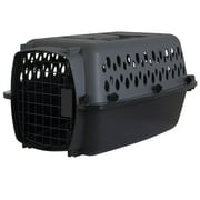 Petmate Pet Porter Dog Kennel, 19inch Length, Up to 10lbs, Dark Gray and Black
