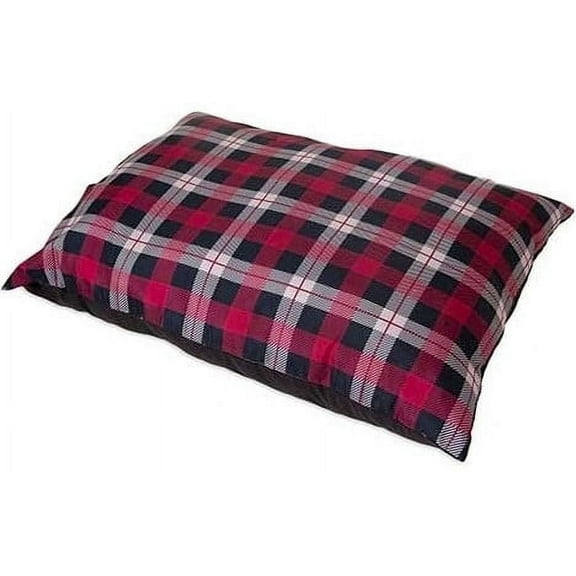 Petmate Plaid Pillow Dog Bed Assorted Colors