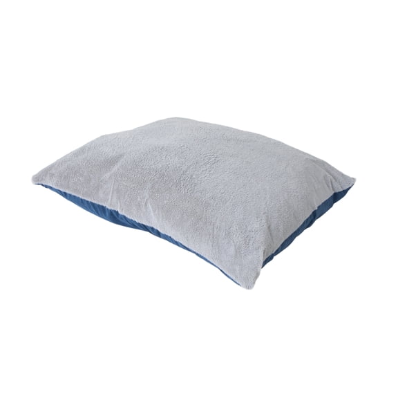 Petmate Reversible Pillow Dog Bed, Cat Bed, 40 x 50 Inches, Removable Machine Washable Cover, Assorted Colors