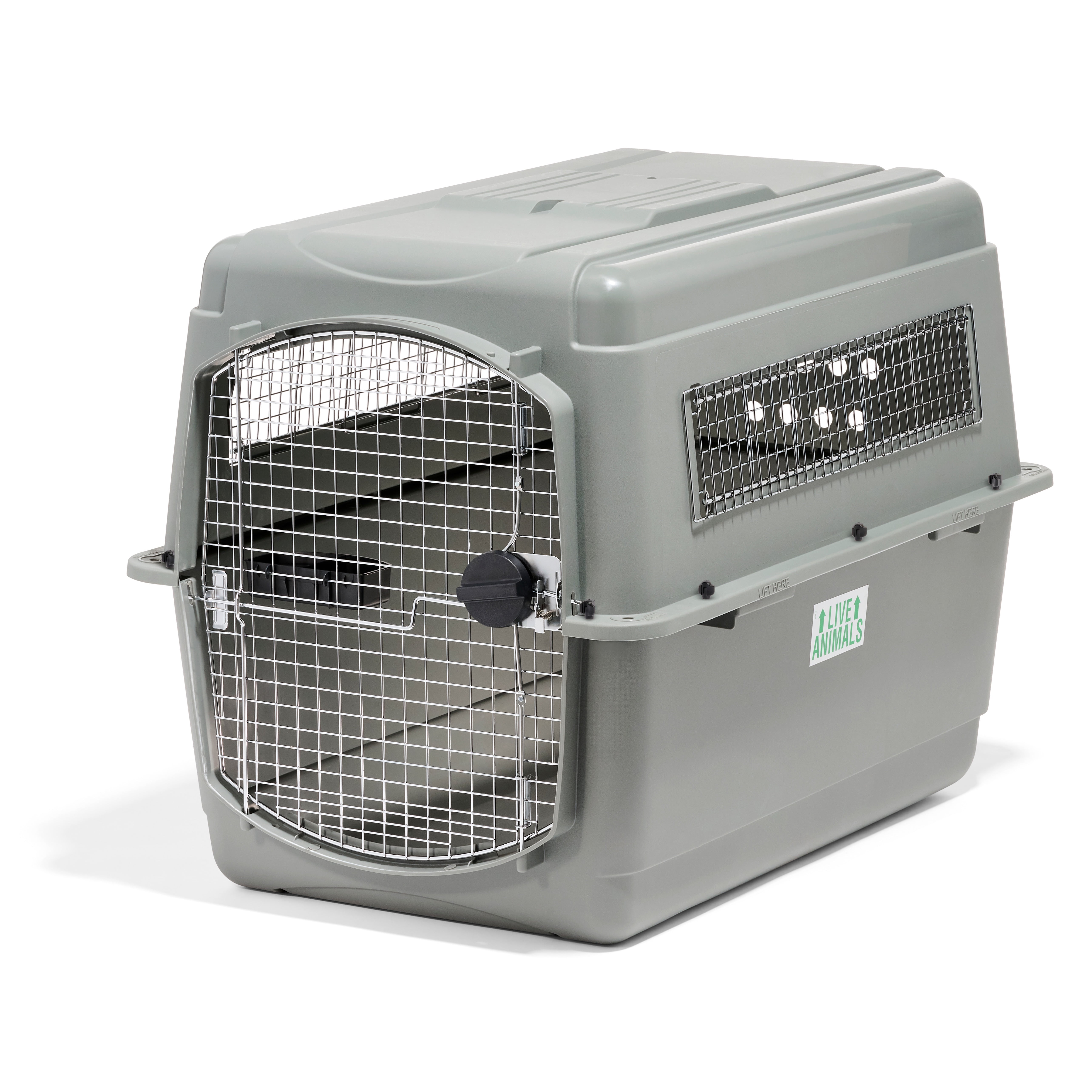 Petmate Sky Kennel for Dogs, IATA Approved, Plastic Travel Carrier