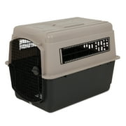 Petmate® Ultra Vari Plastic Travel Dog Kennel 40" for Large Pets 70-90 lbs, Taupe/Black