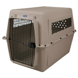 SportPet Designs Dog Kennels Guardian Heavy Duty Plastic Dog Kennel Blue Large Walmart