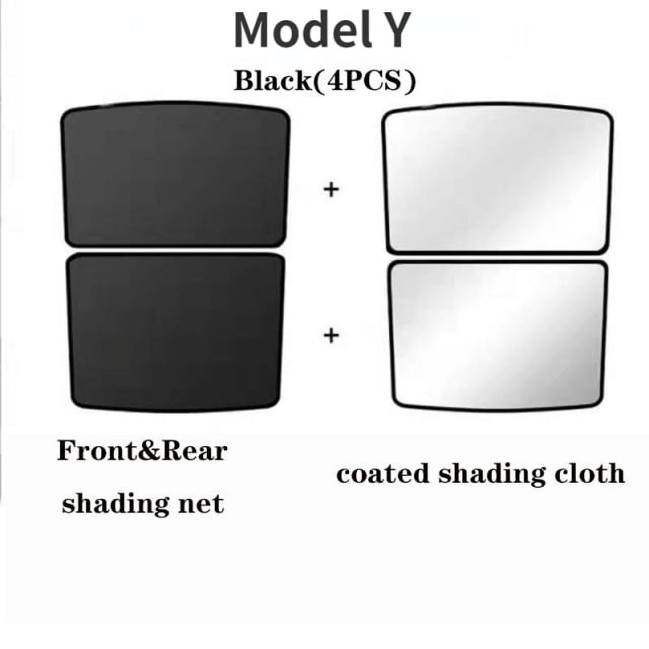 For Model Y Sunshade Sunroof Shade 2022 2021 Won't Sag Sunshade Heat  Isolate Sun Shade Fit Model Y