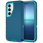 Petocase For Samsung S25 Plus Case,Samsung S24 Plus Case,Shockproof Rugged Protection Phone Case for Galaxy S25 Plus,Turquoise