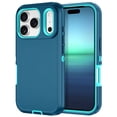 thumbnail image 1 of Petocase For iPhone 17 Pro Case,Shockproof Rugged Protection Heavy Duty Dust/Drop Proof 3-Layer Cover Case for iPhone 17 Pro 6.3'' 2025,Green, 1 of 8