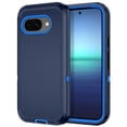 thumbnail image 1 of Petocase for Google Pixel 9A Case,Shockproof Dust/Drop Proof 3-Layer Protection [Without Screen Protector] Rugged Heavy Duty Cover Case for Google Pixel 9A,Navy Blue, 1 of 7