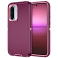 thumbnail image 1 of Petocase Phone Case for Samsung Galaxy A56 5G Case,[15 FT Military Grade Drop Protection] Heavy Duty Non-Slip Shockproof Dropproof 3-Layer Cover Phone Case for Galaxy A56,Purple Pink, 1 of 7