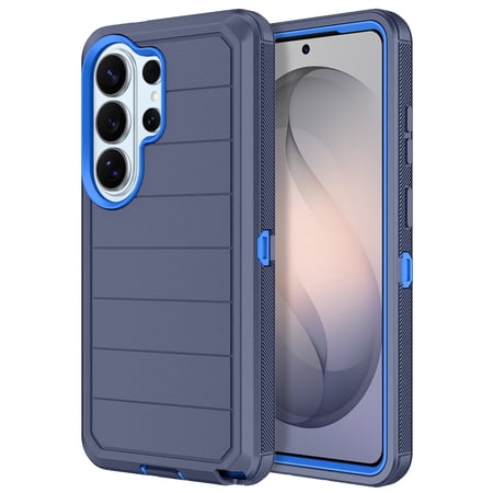 Petocase for Samsung Galaxy S26 Ultra Case,Shockproof Rugged Protection Heavy Duty Dust/Drop Proof 3-Layer Galaxy S26 Ultra Case,Navy Blue