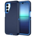 thumbnail image 1 of Petocase for Samsung Galaxy A16 5G Case,Shockproof Dust/Drop Proof 3-Layer Protective Heavy Duty Durable Rugged Hybrid Cover for Galaxy A16 5G,Navy Blue, 1 of 6